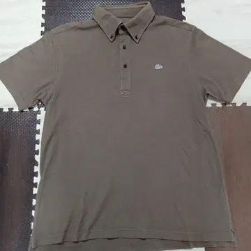 LACOSTE 라코스테 브라운 피케 셔츠 사이즈 5