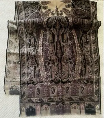ETRO 스카프 숄 머플러 페이즐리 무늬