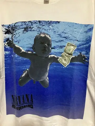 NIRVANA Nevermind 티셔츠 L 사이즈