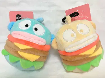산리오 한교동 햄버거 키링 2종 세트 아베일