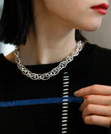 HARE 모듬 볼륨 체인 목걸이
