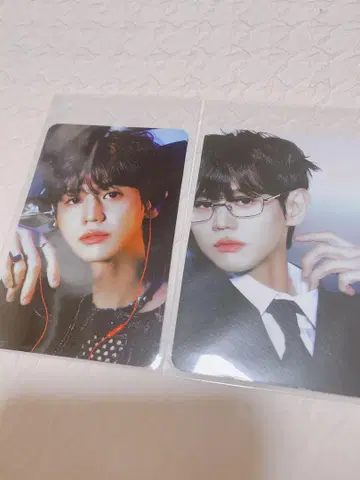 요섭 트레이딩 카드 2장 세트
