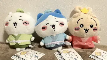 치이카와 (먼작귀) 칠석 봉제 인형 컴프 세트