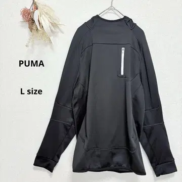 푸마 PUMA 후드티 풀오버 저리 스포츠 블랙 L