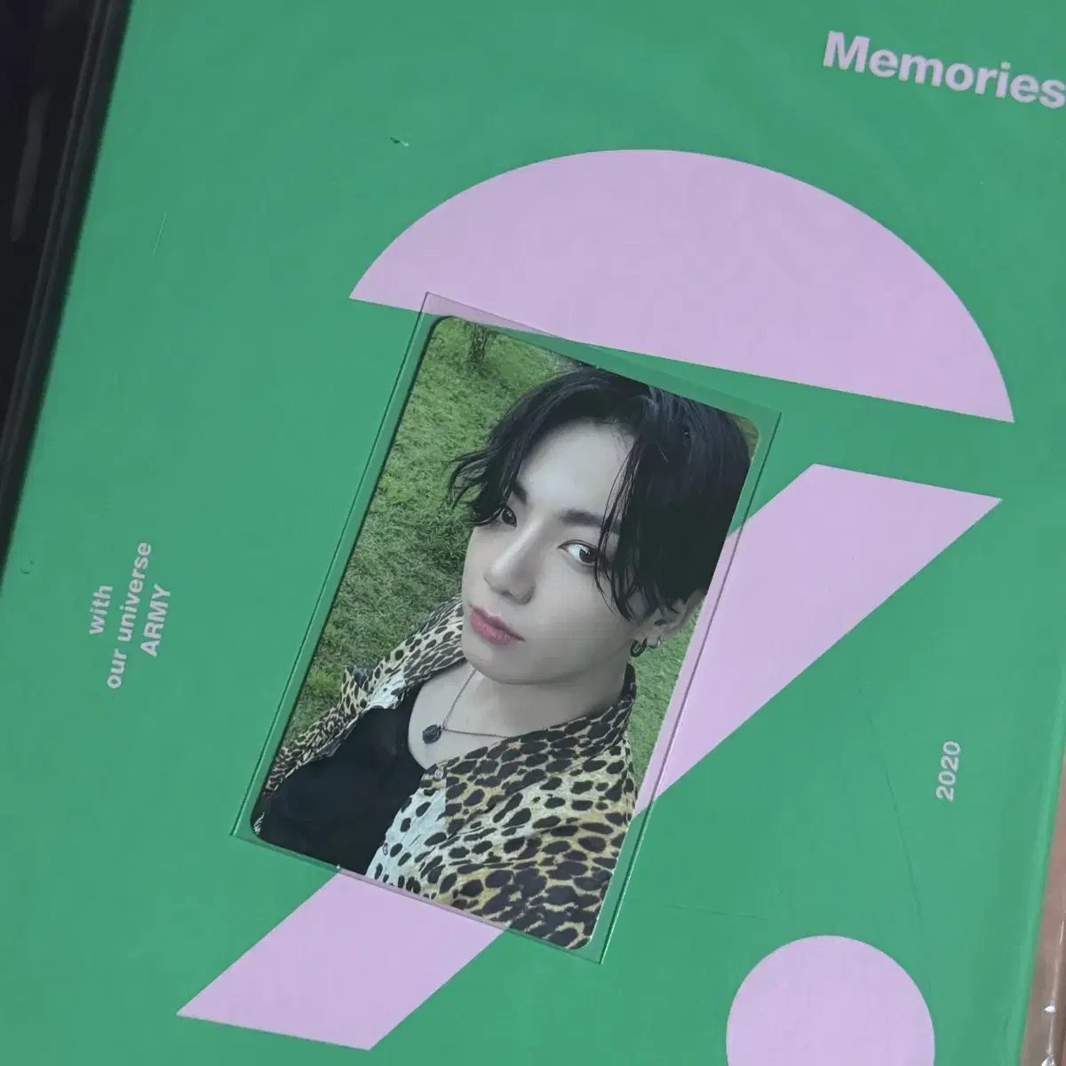 BTS Memories Of 2020 Blu-ray Jk Jungkook Photo card only | eBay
