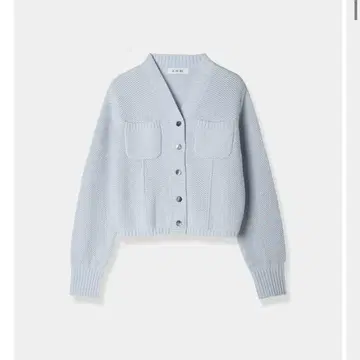 Basket Knit Cardigan 로브 블랑