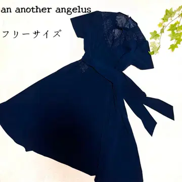 an another angelus 롱 원피스 벨트 포함 프리