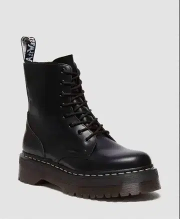 Dr.Martens jadon 8홀 부츠 일본 한정판 화이트 스티치