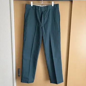 디키즈 874 오리지널 핏 슬랙스 다크 그린