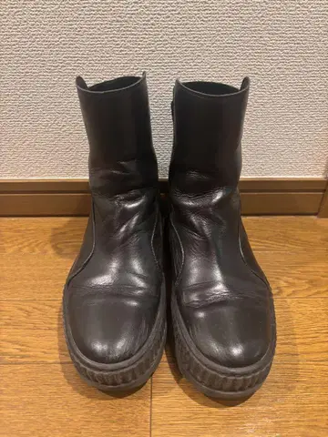 푸마 FENTY by Rihanna 사이드 고어 부츠 블랙 24cm