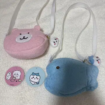치이카와 치이카와의 곰돌이 미니백 하치와레의 물고기 미니백