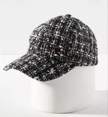 ANTHROPOLOGIE 트위드 야구 모자