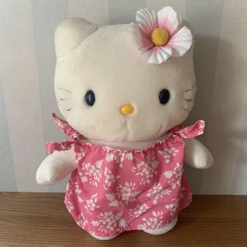 팬시 헤이세이 레트로 1999년 카오하나 키티 하이비스커스 하와이안
