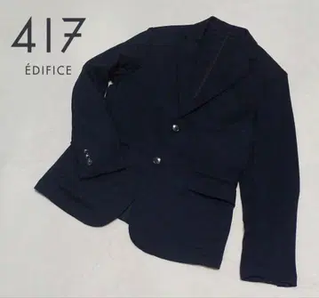 417EDIFICE 에디피스 테일러드 자켓 네이비 M 언콘
