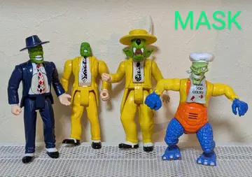 MASK 영화 마스크 기믹 빈티지 피규어 4개 세트