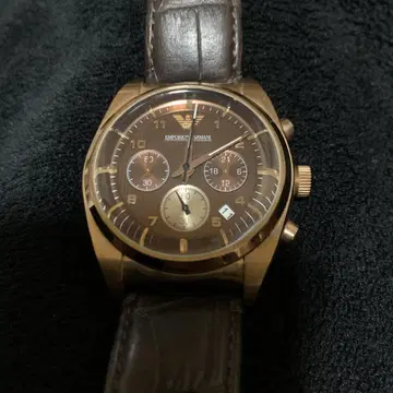 Emporio Armani 크로노그래프 시계 배터리 포함