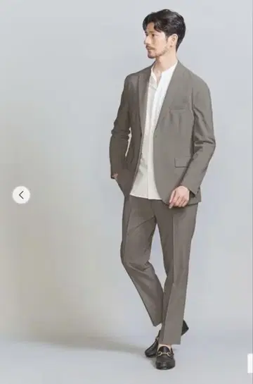 WARDROBE SMART Reflax 포플린 자켓 & 이지 팬츠