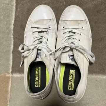 CONVERSE 화이트 스니커즈 8 (US)