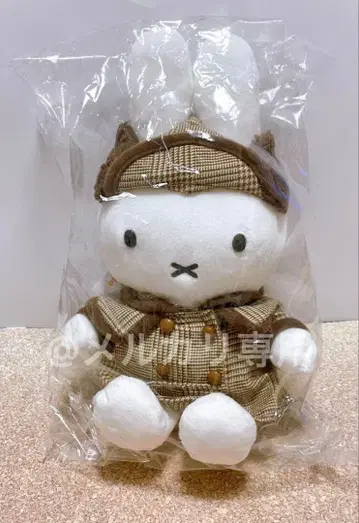 miffy 미피 글렌체크 봉제 인형 마스코트 유락초 2023