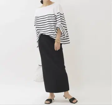 plage CO/NY 타이트 스커트 블랙 38