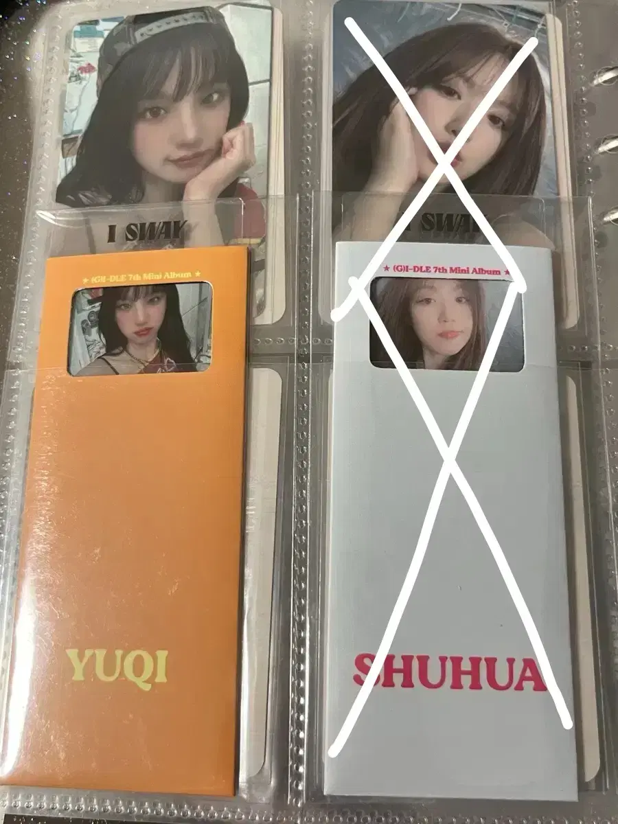 아이들 포토카드 판매 sell 미연 민니 우기 슈화