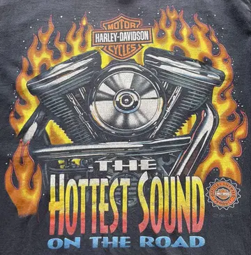 할리데이비슨 HOTTEST SOUND 티셔츠