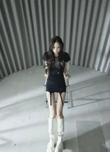 S 로고 벨트 드레스 theredthread