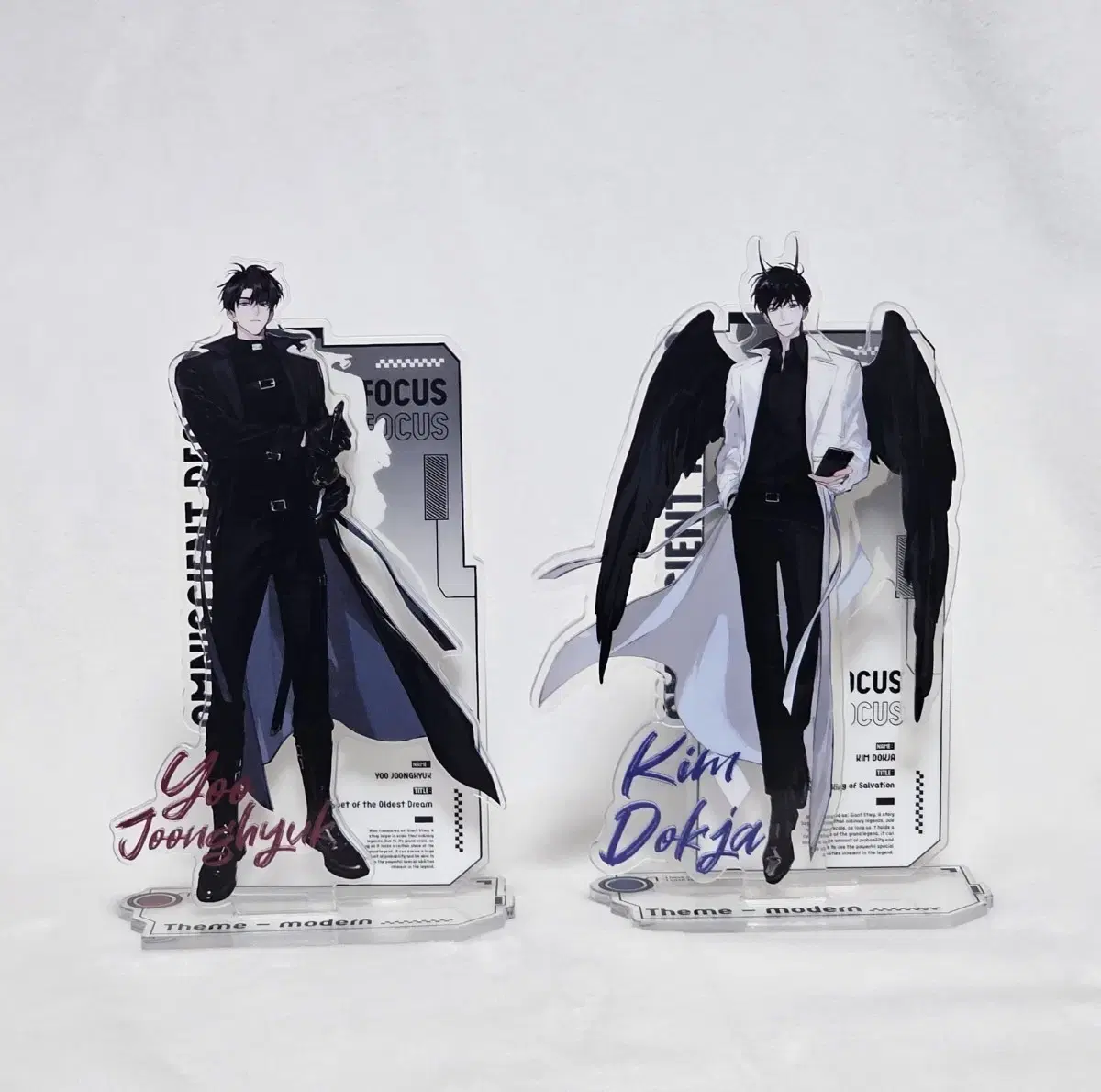 Omniscient Reader's Viewpoint acrylic stand bulk U Joong-hyuk Kim Dok-ja unofficial goods