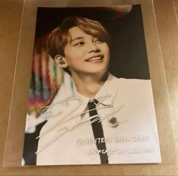 SEVENTEEN 세븐틴 WE MAKE YOU 정한 로손 프린트
