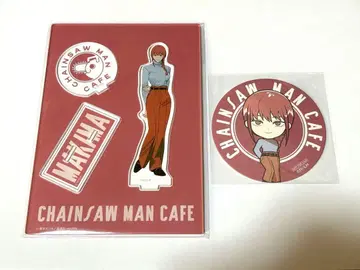 체인소 맨 마키마 아크릴 스탠드 코스터 카페
