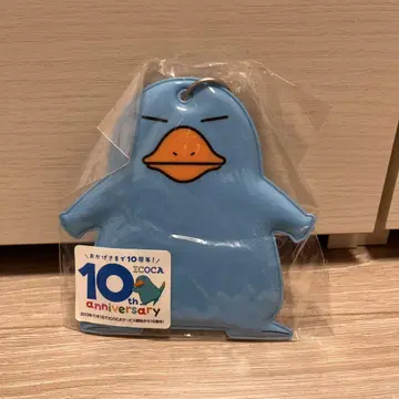 레어 ICOCA 이코짱 패스 케이스 10주년 기념