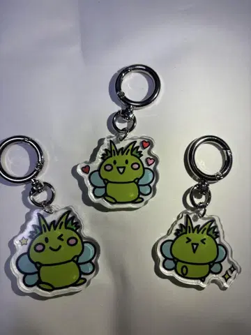 히가시 아크릴 키링 3개 세트