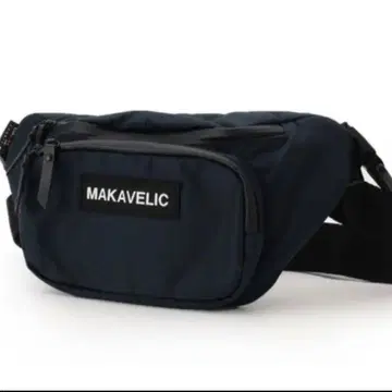 새상품급 MAKAVELIC 네이비 바디백