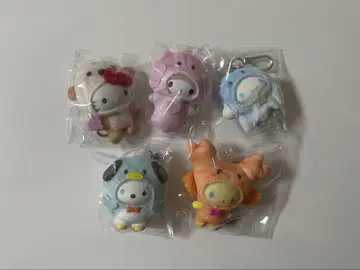 산리오 치비토모 미즈노 이키모노 5개 세트
