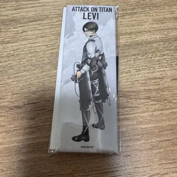 진격의 거인 베이스 야드 도쿄 롱 캔뱃지 리바이