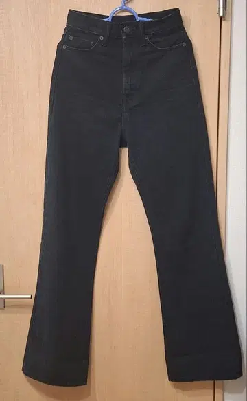 vequm 블랙 데님 25 베쿠무 새상품급
