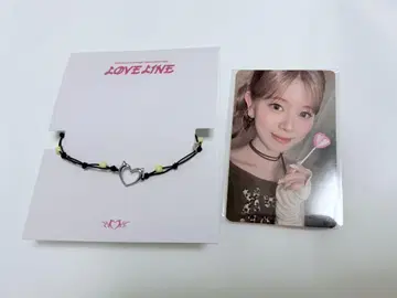 NiziU LOVE LINE 한국 MD 팔찌 트레이딩 카드 세트 Riku