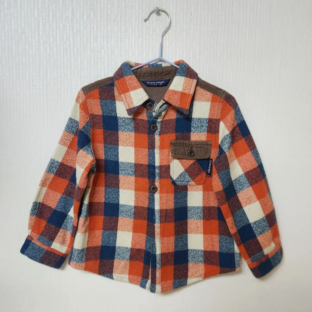 Boys' Check Shirt 100