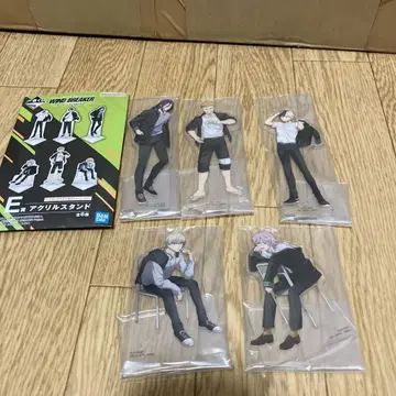 WINDBREAKER 윈브레 제1복권 E상 아크릴 스탠드 5종 세트