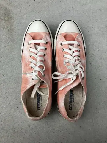 CONVERSE ALL STAR 핑크 로우 컷