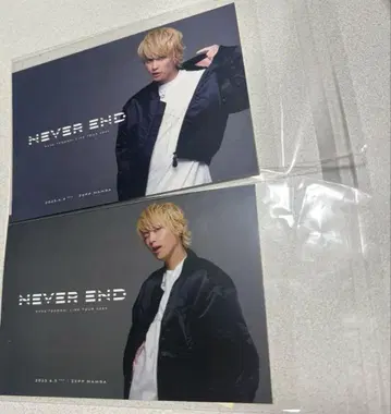 테고시 유야 NEVEREND 엽서 오사카