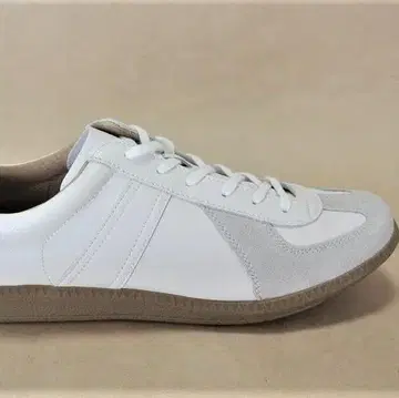 저먼 트레이너 German Trainer 화이트 천연 가죽 24.5cm