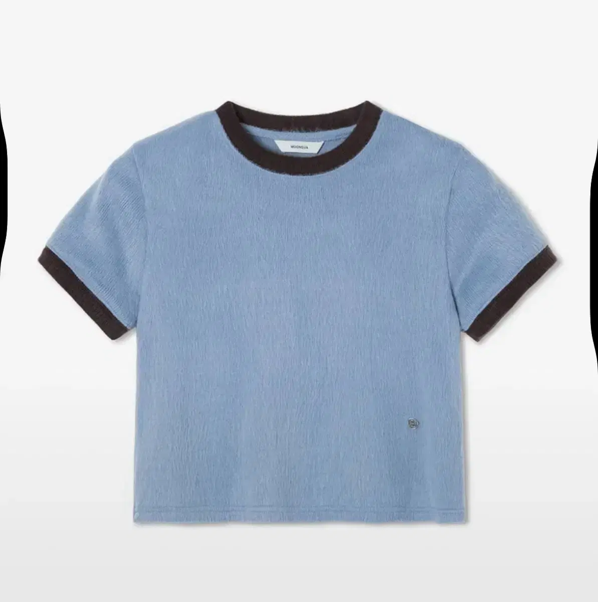 Moonsun Hairy Ringer T Moonsun Short Sleeve Ringer Tee s