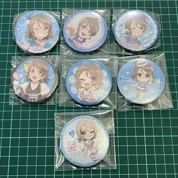 러브 라이브 선샤인 Aqours 캔뱃지 와타나베 요