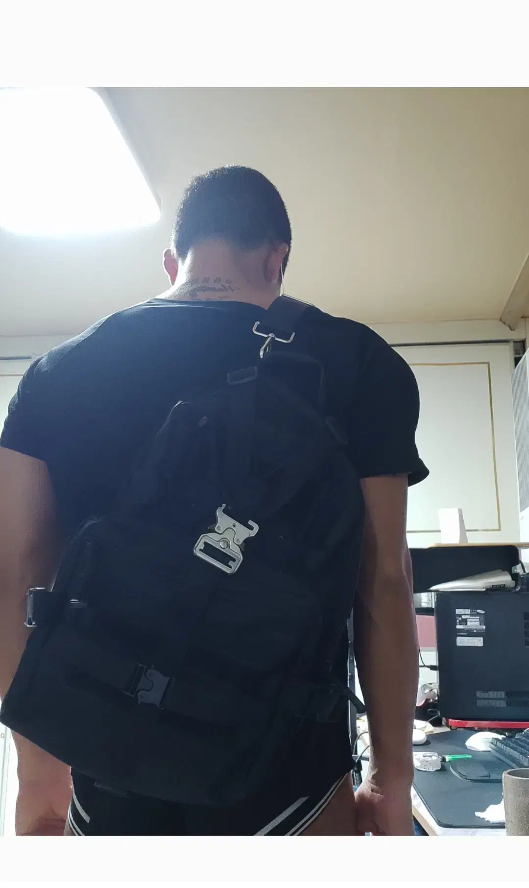 Original price 16, new product, cool transaction including 택포 6.9, Real Detailer 1017 Alyx 9sm Buckle Tactical Men's Bag (zone cool)