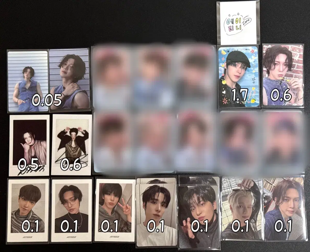 Ateez Lemon Drop Broadcast poca Cafe Polaroid