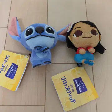 실사 영화 리로 & 스티치 봉제 인형 &you 마스코트