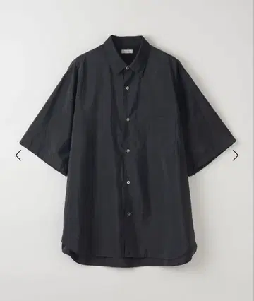 Steven Alan 실크 레귤러 카라 숏 슬리브 셔츠