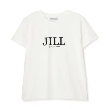 JILL by JILL STUART 오가닉 자수 로고 티셔츠