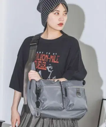 JEANASIS 나일론 더블 포켓 바디